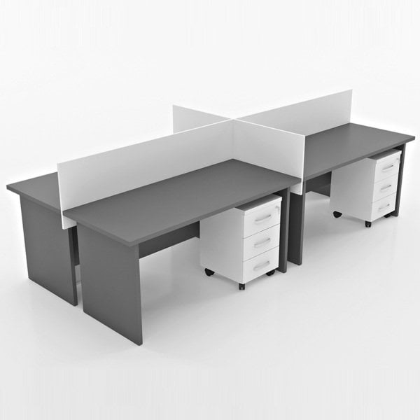 Eko 4'lü Workstatıon Masa