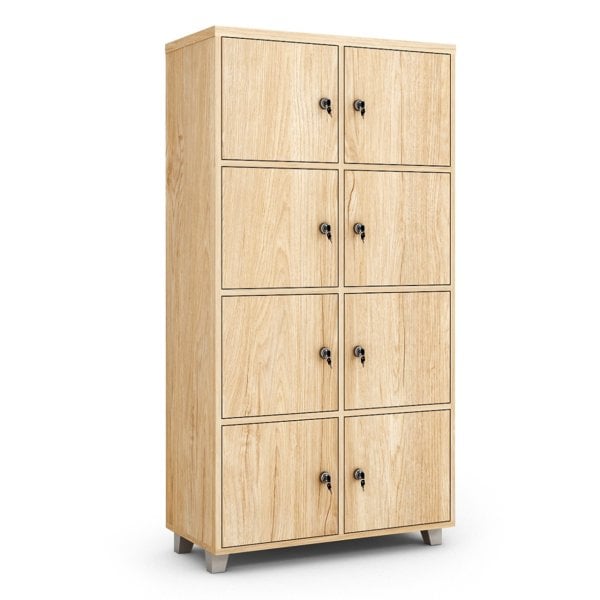 8 Gözlü Sınıf Öğretmen Dolabı