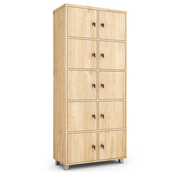 10 Gözlü Sınıf Öğretmen Dolabı