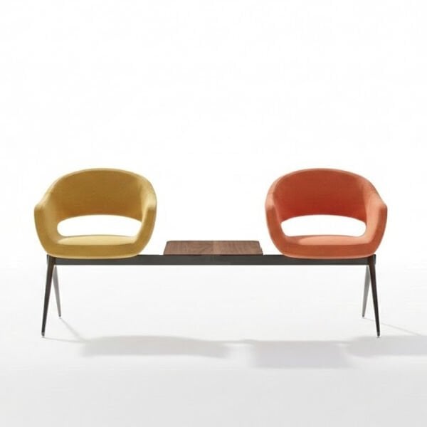 İnfo İkili Sehpalı Bekleme Koltuğu